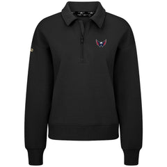 Washington Capitals Levelwear Women's Canmore Quarter-Zip Pullover For Sale