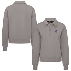 Toronto Maple Leafs Levelwear Women's Canmore Quarter-Zip Pullover Sale