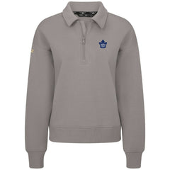 Toronto Maple Leafs Levelwear Women's Canmore Quarter-Zip Pullover Sale