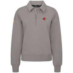 Ottawa Senators Levelwear Women's Canmore Quarter-Zip Pullover For Sale