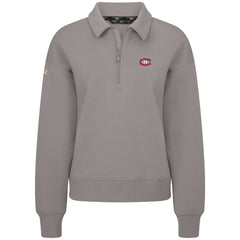 Montreal Canadiens Levelwear Women's Canmore Quarter-Zip Pullover Discount