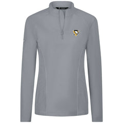 Pittsburgh Penguins Levelwear Women's Upright Quarter-Zip Pullover For Sale