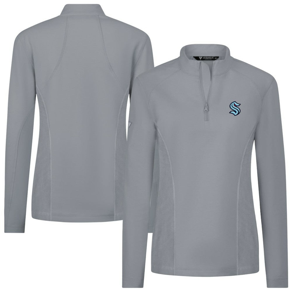 Seattle Kraken Levelwear Women's Upright Quarter-Zip Pullover Online