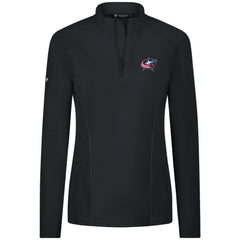 Columbus Blue Jackets Levelwear Women's Upright Quarter-Zip Pullover On Sale
