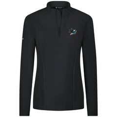 San Jose Sharks Levelwear Women's Upright Quarter-Zip Pullover Sale