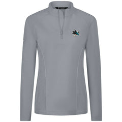 San Jose Sharks Levelwear Women's Upright Quarter-Zip Pullover Online