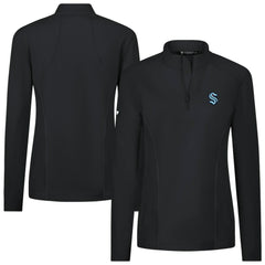 Seattle Kraken Levelwear Women's Upright Quarter-Zip Pullover Discount