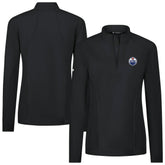 Edmonton Oilers Levelwear Women's Upright Quarter-Zip Pullover On Sale