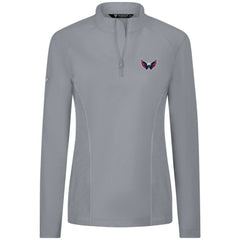 Washington Capitals Levelwear Women's Upright Quarter-Zip Pullover On Sale