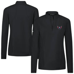 Washington Capitals Levelwear Women's Upright Quarter-Zip Pullover On Sale