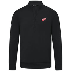 Detroit Red Wings Levelwear Upright Tri-Blend Quarter-Zip Pullover Sale