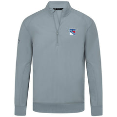 New York Rangers Levelwear Upright Tri-Blend Quarter-Zip Pullover Discount