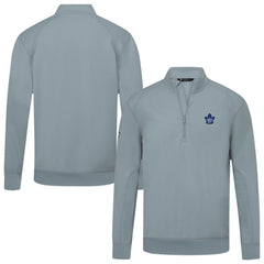 Toronto Maple Leafs Levelwear Upright Tri-Blend Quarter-Zip Pullover Discount