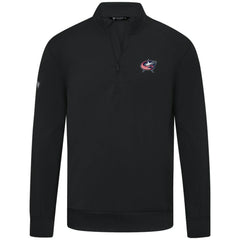 Columbus Blue Jackets Levelwear Upright Tri-Blend Quarter-Zip Pullover Discount