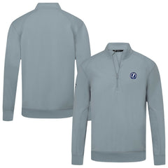 Tampa Bay Lightning Levelwear Upright Tri-Blend Quarter-Zip Pullover Online