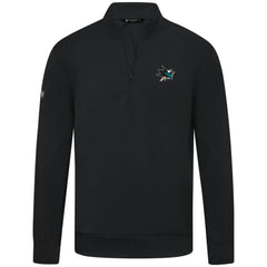 San Jose Sharks Levelwear Upright Tri-Blend Quarter-Zip Pullover On Sale