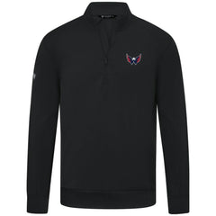 Washington Capitals Levelwear Upright Tri-Blend Quarter-Zip Pullover On Sale