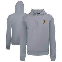 Chicago Blackhawks Levelwear Technic Quarter-Zip Pullover Hoodie On Sale