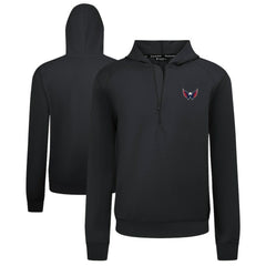 Washington Capitals Levelwear Technic Quarter-Zip Pullover Hoodie On Sale