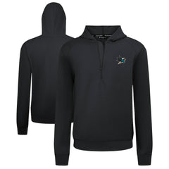 San Jose Sharks Levelwear Technic Quarter-Zip Pullover Hoodie On Sale