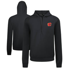 Calgary Flames Levelwear Technic Quarter-Zip Pullover Hoodie Outlet