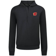 Calgary Flames Levelwear Technic Quarter-Zip Pullover Hoodie Outlet
