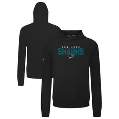 San Jose Sharks Levelwear Mandate Carve Tri-Blend Pullover Hoodie Sale