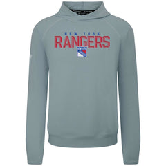 New York Rangers Levelwear Mandate Carve Tri-Blend Pullover Hoodie For Sale