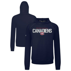 Montreal Canadiens Levelwear Mandate Carve Tri-Blend Pullover Hoodie Discount
