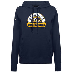 Nashville Predators Levelwear Women's Adorn Banner Arch Pullover Hoodie Sale