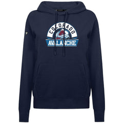Colorado Avalanche Levelwear Women's Adorn Banner Arch Pullover Hoodie On Sale