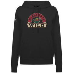 Minnesota Wild Levelwear Women's Adorn Banner Arch Pullover Hoodie Discount