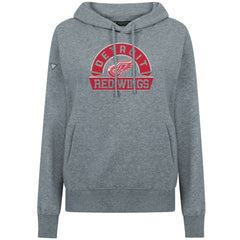 Detroit Red Wings Levelwear Women's Adorn Banner Arch Pullover Hoodie On Sale