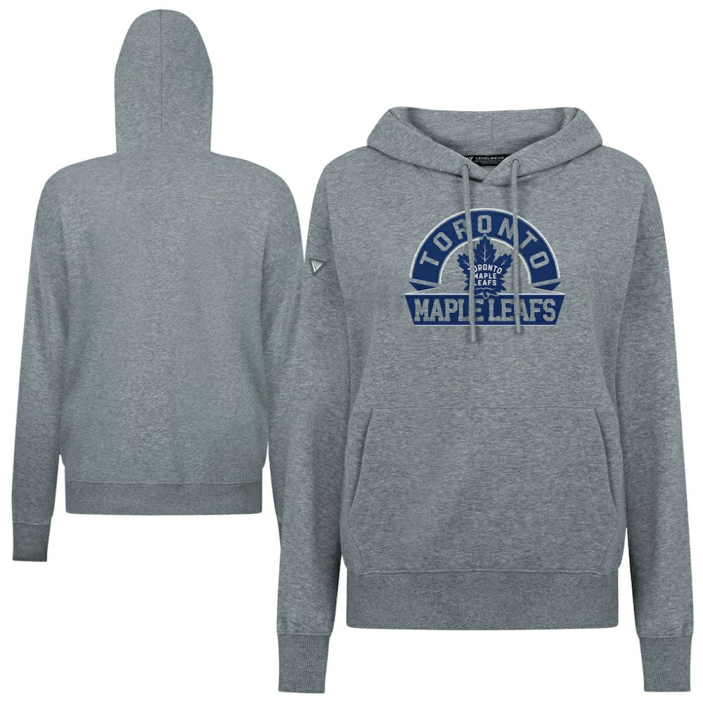 Toronto Maple Leafs Levelwear Women's Adorn Banner Arch Pullover Hoodie Sale