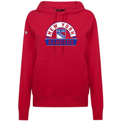 New York Rangers Levelwear Women's Adorn Banner Arch Pullover Hoodie For Sale