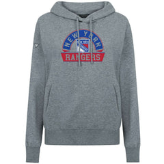 New York Rangers Levelwear Women's Adorn Banner Arch Pullover Hoodie Sale