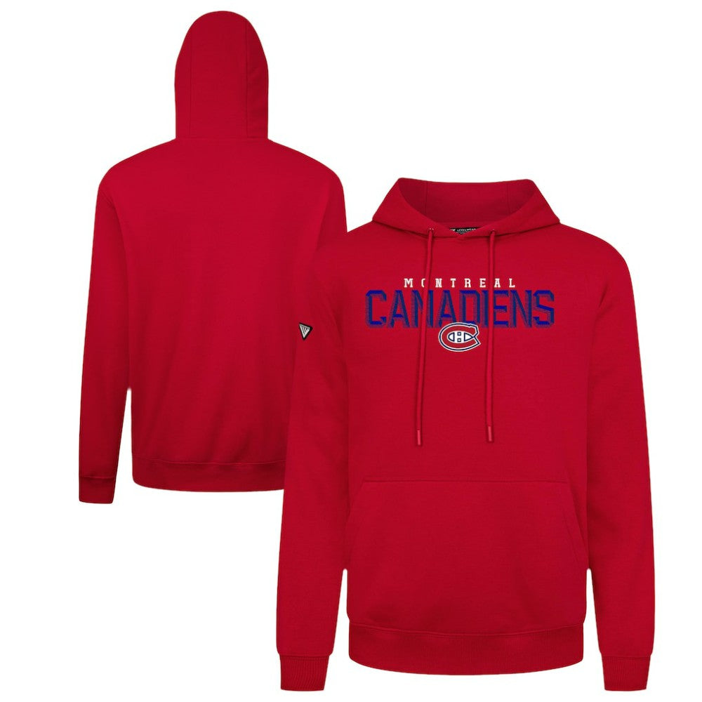 Montreal Canadiens Levelwear Podium Carve Pullover Hoodie Sale