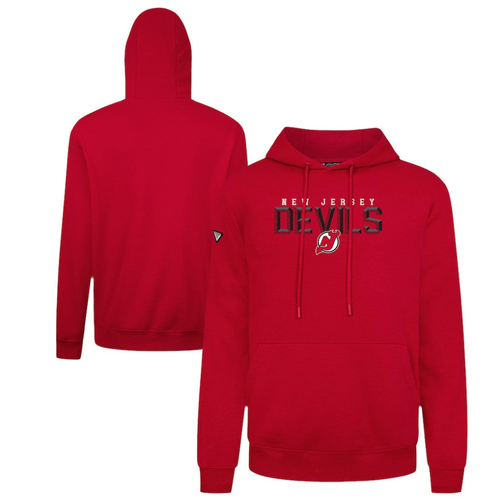 New Jersey Devils Levelwear Podium Carve Pullover Hoodie Discount