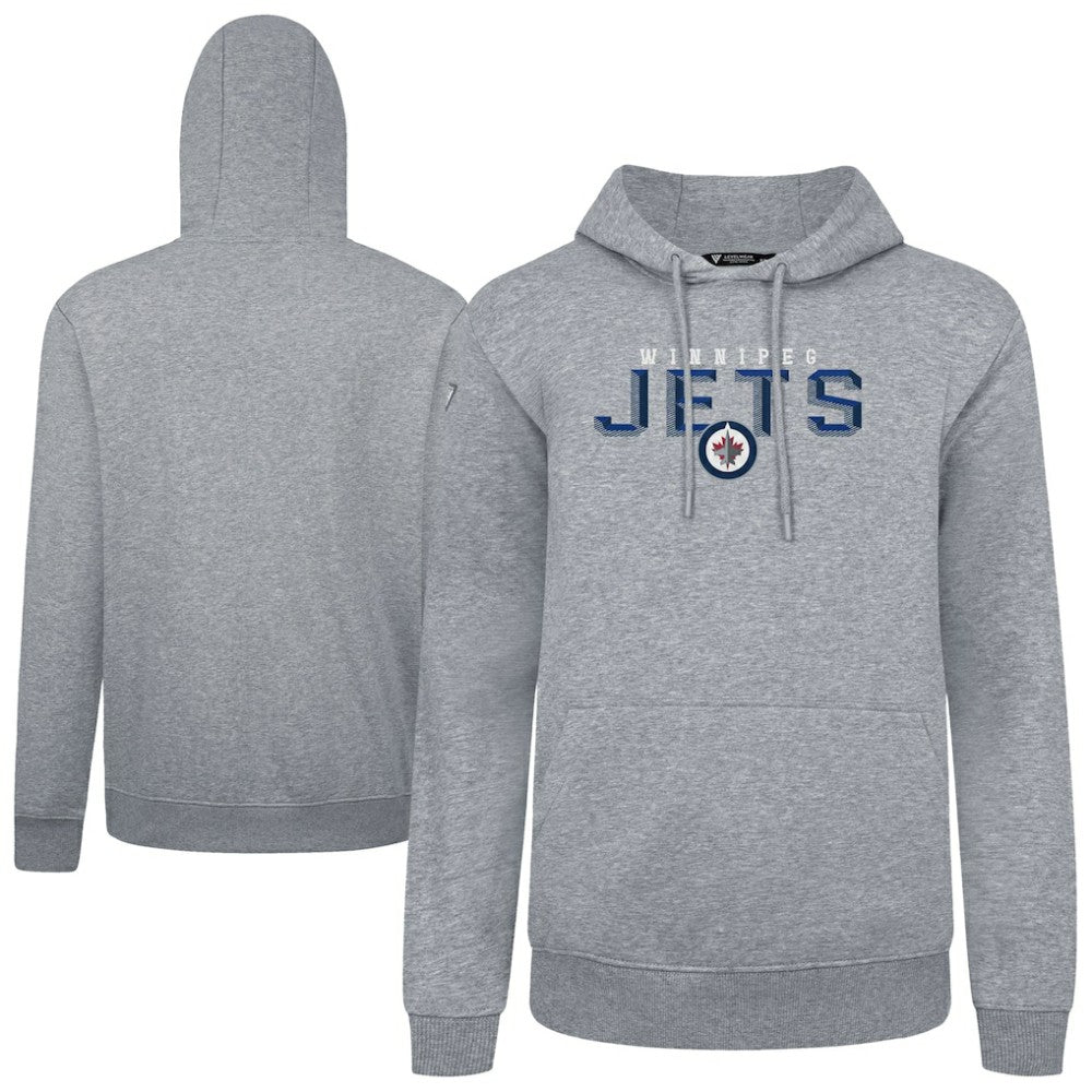 Winnipeg Jets Levelwear Podium Carve Pullover Hoodie Sale