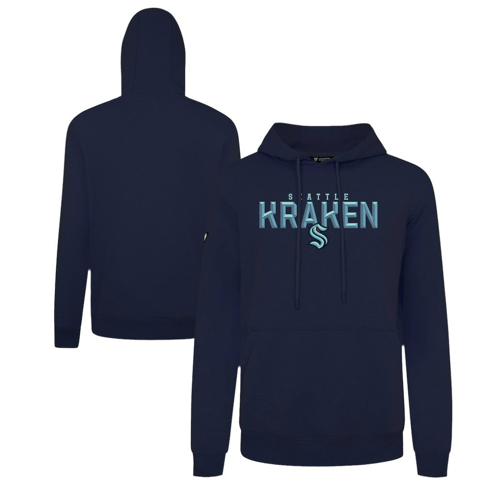 Seattle Kraken Levelwear Podium Carve Pullover Hoodie Online