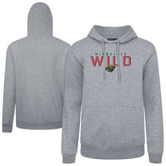 Minnesota Wild Levelwear Podium Carve Pullover Hoodie For Sale