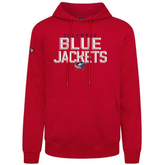 Columbus Blue Jackets Levelwear Podium Carve Pullover Hoodie On Sale