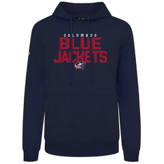 Columbus Blue Jackets Levelwear Podium Carve Pullover Hoodie On Sale