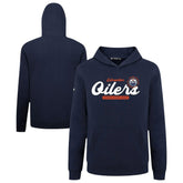 Edmonton Oilers Levelwear Youth Podium Monument Pullover Hoodie Discount