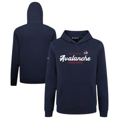 Colorado Avalanche Levelwear Youth Podium Monument Pullover Hoodie Discount
