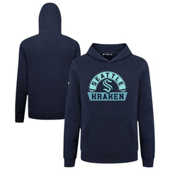 Seattle Kraken Levelwear Youth Podium Banner Arch Pullover Hoodie Online