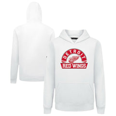 Detroit Red Wings Levelwear Youth Podium Banner Arch Pullover Hoodie Online