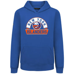 New York Islanders Levelwear Youth Podium Banner Arch Pullover Hoodie Sale