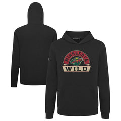 Minnesota Wild Levelwear Youth Podium Banner Arch Pullover Hoodie For Sale