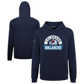 Colorado Avalanche Levelwear Youth Podium Banner Arch Pullover Hoodie Outlet
